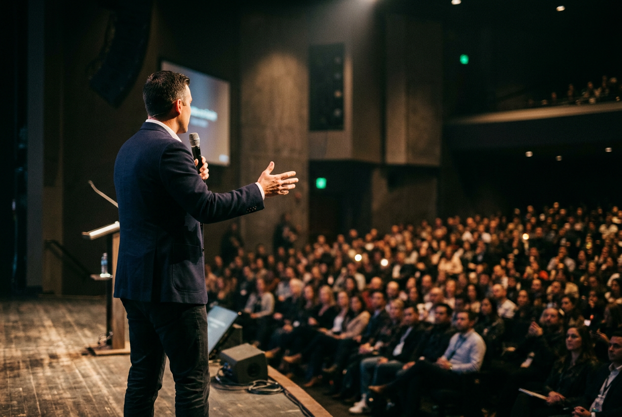 Keynote and corporate speaking by Michael Abdallah