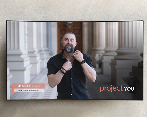 Project You TV series preview on a screen